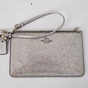 Coach Glitter Wristlet